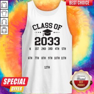 Alternative view of Kindergarten Class Of 2033 Grow With Me Shirt