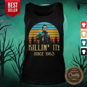 Alternative view of Michae Myers Killin' It Since 1963 Vintage Halloween Shirt