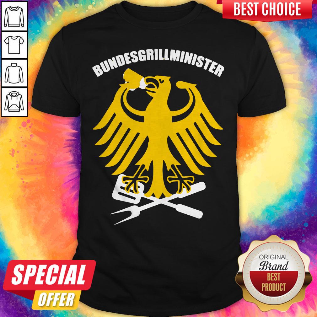 Official Redbubble Kanzler Bundesgrillminister Shirt
