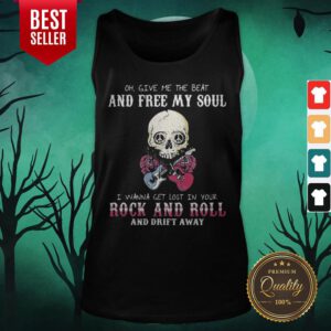 Alternative view of Oh Give Me The Beat And Free My Soul I Wanna Get Lost In Your Rock And Roll And Drift Away Halloween Shirt