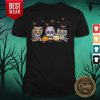 Premium Skull Witch Pumpkin Halloween Shirt
