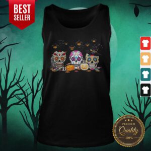 Alternative view of Premium Skull Witch Pumpkin Halloween Shirt