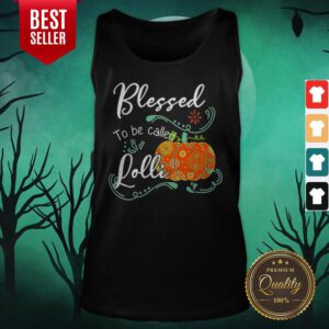 Alternative view of Pumpkin Blessed To Be Called Lolli Thanksgiving Halloween Shirt