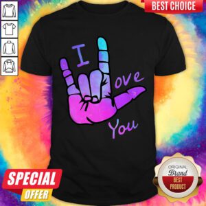 Grateful Sign Language I Love You Shirt