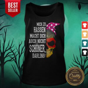 Alternative view of Skull Mich Zu Hassen Macht Dich Auch Nicht Schoner Darling Halloween Shirt