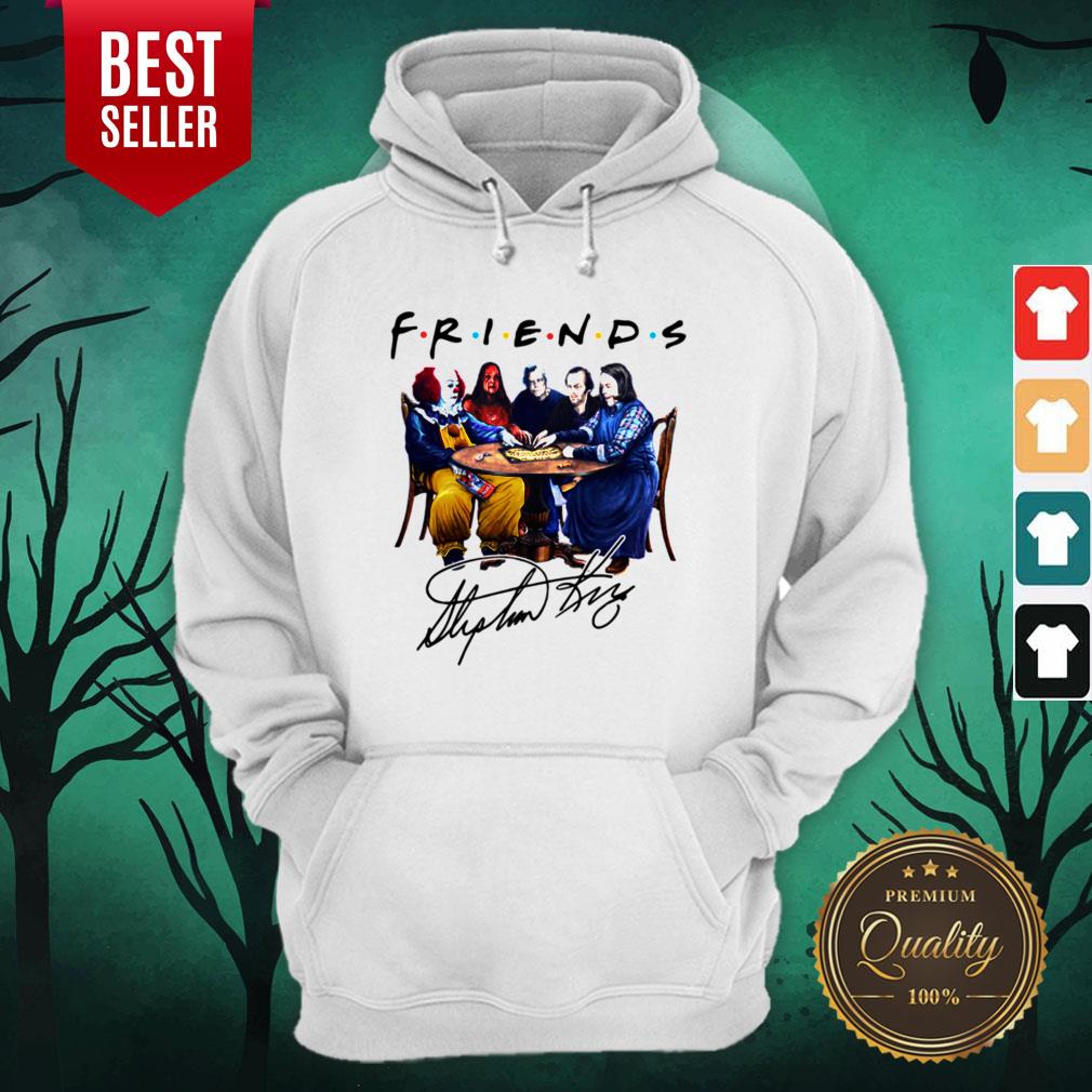 Stephen King Is Still Underrated Friends Signature Halloween Shirt - Image 4