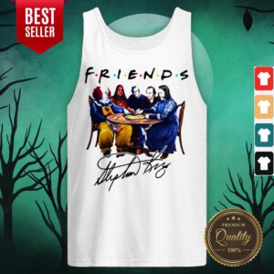 Alternative view of Stephen King Is Still Underrated Friends Signature Halloween Shirt