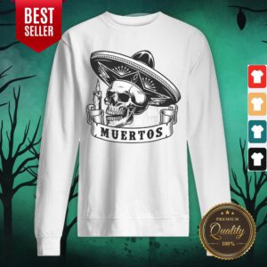 Dia De Los Muertos Skull Vintage Sweatshirt