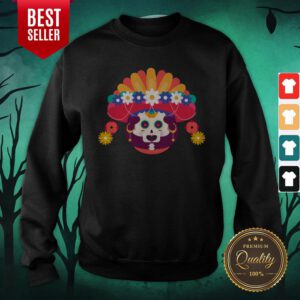 Skeleton Woman Day Of The Dead Muertos Sweatshirt