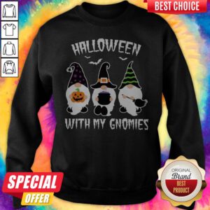 Grateful Halloween With My Gnomies Sweatshirt