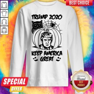 Trump 2020 Keeping America Great Halloween Sweatshirt