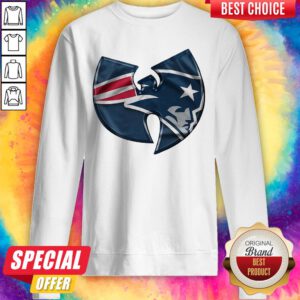 Nice Wu-Tang New England Patriots Sweatshirt
