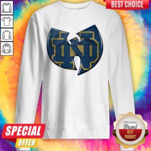 Pretty Wu-Tang Notre Dame Fighting Irish Sweatshirt
