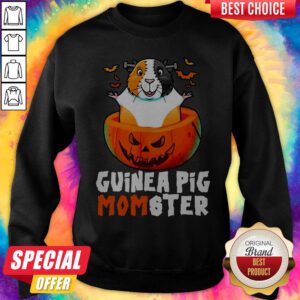 Hamster Guinea Pig Monster Pumpkin Halloween Sweatshirt