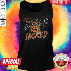 Pretty Let's Get Jacked Halloween Tank Top