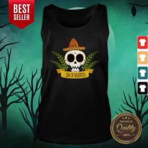 Sugar Skull Dia De Muertos Day Dead Tank Top