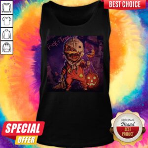 Funny Trick Or Treat Halloween Tank Top