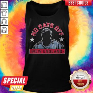 Official No Days Off New England Tank Top
