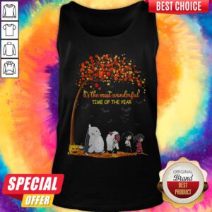 It's The Most Wonderful Time Of The Year Anime Characters Halloween Tank Top