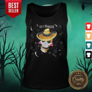 Dia De Los Muertos Cowboy Sugar Skull Tank Top