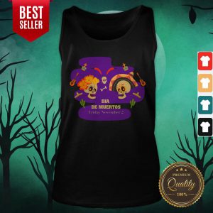 Sugar Skulls Couple Dia De Muertos Friday November 2 Tank Top