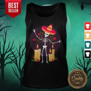 Skeleton Funny Day Of The Dead Dia De Muertos Tank Top