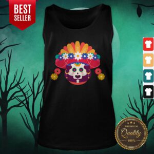 Skeleton Woman Day Of The Dead Muertos Tank Top