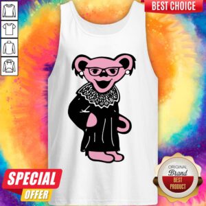Ruth Bader Ginsburg Grateful Dead Bear RBG Tank Top