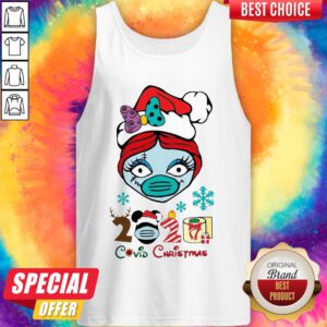 Nice Sally Wear Mask 2020 Covid Christmas Tank Top