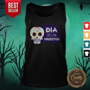 Sugar Skull Dia De Los Muertos Death Tank Top