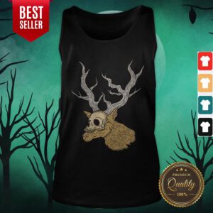 Antelope Skull Day Of The Dead Tank Top