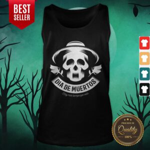 Skull Vintage Dia De Muertos Day Dead Tank Top