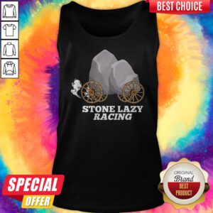 Awesome Stone Lazy Racing Tank Top