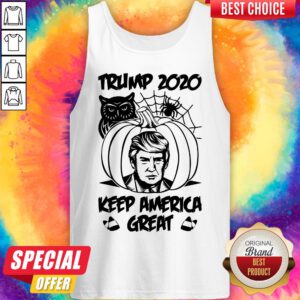 Trump 2020 Keeping America Great Halloween Tank Top