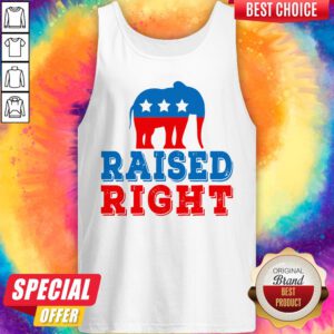 Grateful Elephant Raised Right Tank Top
