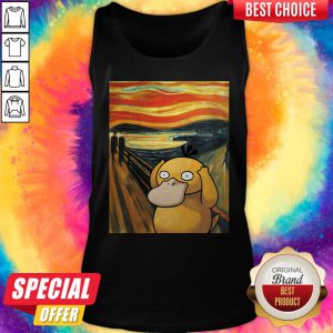 Cute Koduck Scream Painting Tank Top