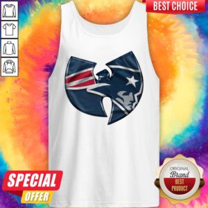Nice Wu-Tang New England Patriots Tank Top