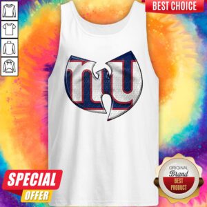 Colorful Wu-Tang New York Giants Tank Top