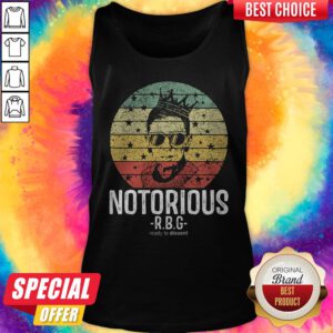 Notorious Ruth Bader Ginsburg RBG Ready To Dissent Vintage Tank Top
