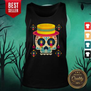 Sugar Skull Day Of The Dead Dia De Muertos Tank Top