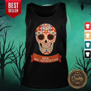 Sugar Skull Dia De Muertos Day Dead Tank Top