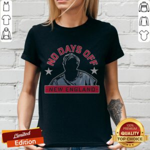 Official No Days Off New England V-neck
