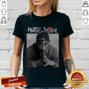 Awesome Shakur Poetic Justice V-neck