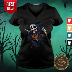 Death Funny Halloween Day 2020 V-neck