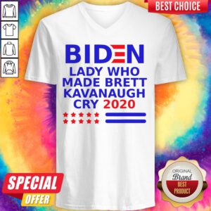 Biden Lady Who Made Brett Kavanaugh Cry 2020 V-neck