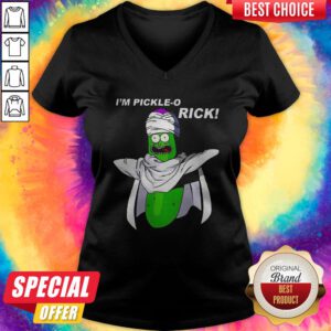 Funny I’m Pickle-o Rick Piccolo V-neck