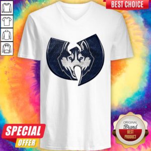 Good Wu-Tang Connecticut Huskies V-neck