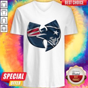 Nice Wu-Tang New England Patriots V-neck