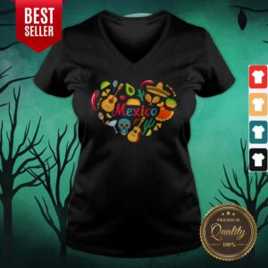 Party Dia De Muertos Day Of Dead Mexican Holiday V-neck