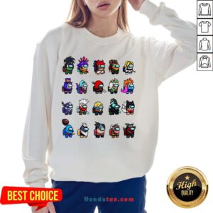 Funny Among Us X League Of Legends Games Sweatshirt-Design By Handstee.com